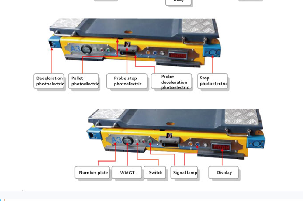 Automated Retrieval Stainless Steel Storage Pallet Rack / Pallet Shuttle Runner