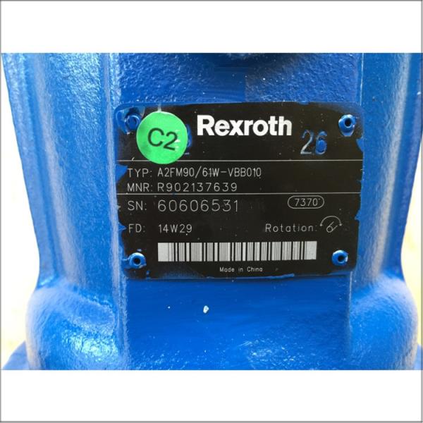 Rexroth Hydraulic Motor A2FM90/61W-VBB010 E Reversibility Low Noise Easy Maintenance