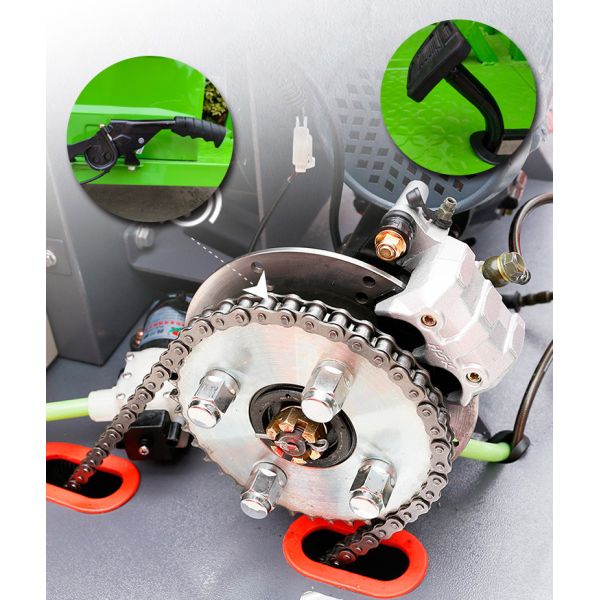 4-Bin Waste Sorting Electric Trike Property Cleaning Waste Transfer Loading Truck