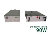 Láser de fibra verde monomodo láser de onda continua de nanosegundos de 90 W