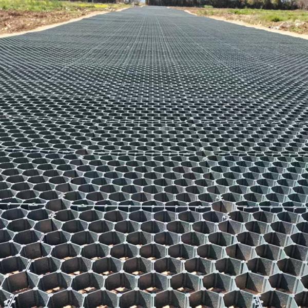 Precio al por mayor Placas de pavimentación de césped de tierra permeable de grava de hierba de plantación de rejilla de molde para el suministro de la fábrica de calzada