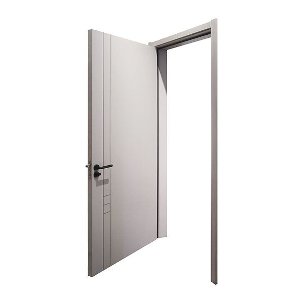 PushPull Wooden Front Door  Modern Opening Method For House Entry