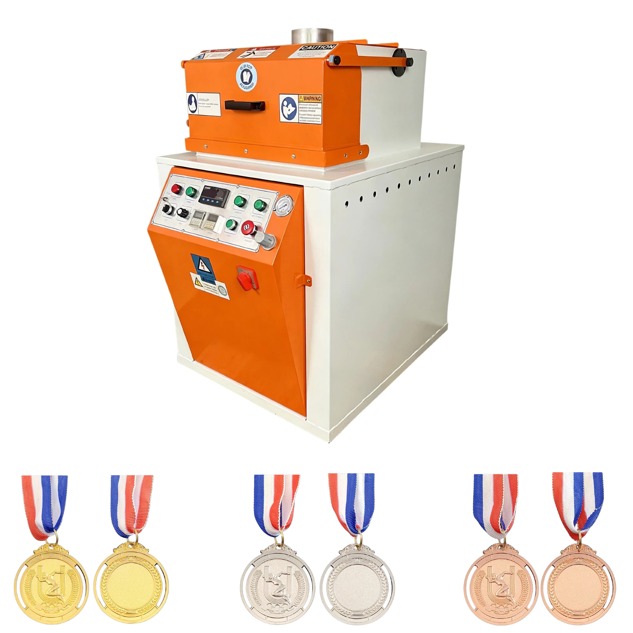 Vacuum Casting Machine for Silicone Rubber Mould Spin Casting Machine for Zinc Sport Medal Marathon Medal