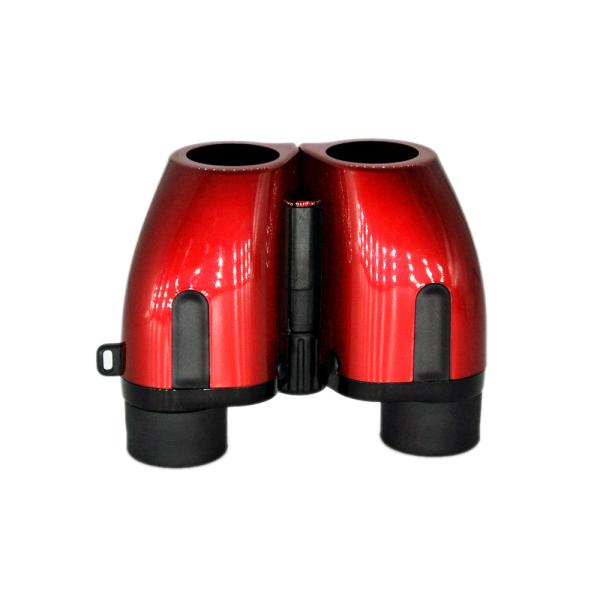 Real Kids Binoculars 8x21mm with Green Red Telescope Parro Style Overturn Eyecup