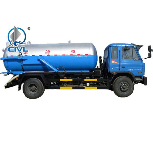EURO II Emission 290hp Sewage Suction Truck HOWO 12000liters Sewage Suction Truck Price For Sale