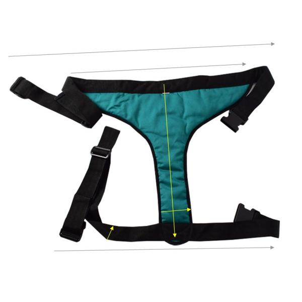 Хлопок Twill я сформировал пояс выскальзывания аксессуаров кресло-коляскы анти-