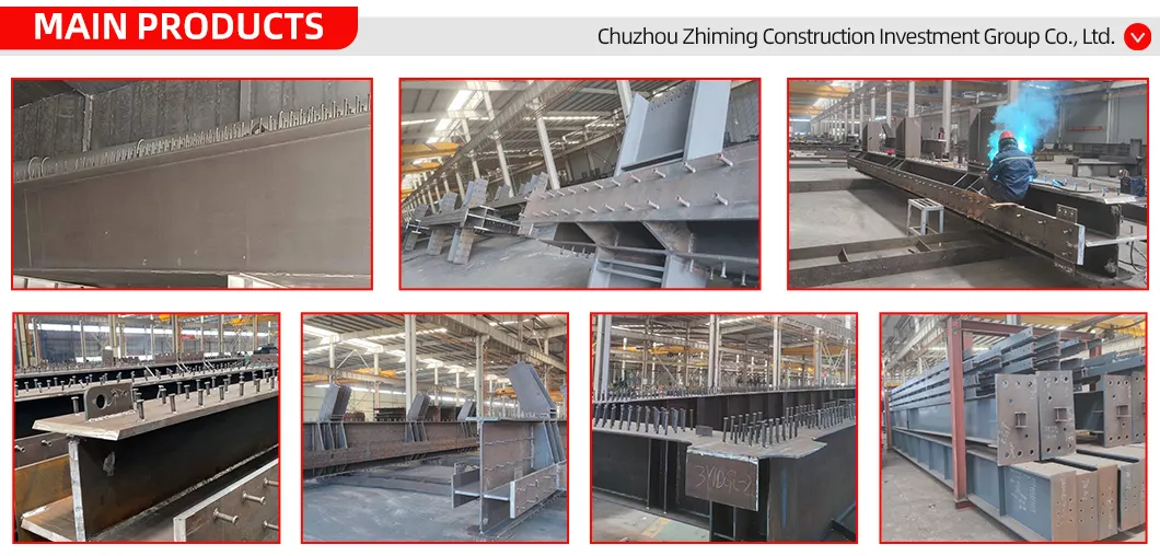 in Stock One-Time Formed Full-Specification Structural Steel Beam for Bridge Engineering