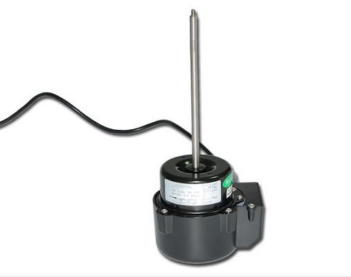 Single Long Shaft Steel Enclosure Beverage Air Fan Motor Black Color 35W