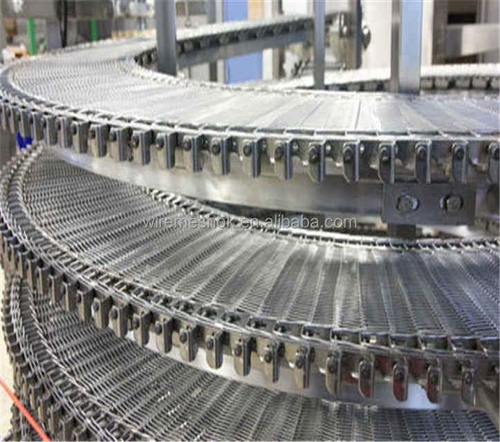 Flexible Wire Mesh Conveyor Belt Offering Excellent Tensile Strength and Resistance to Abrasion for Heavy Load Transport