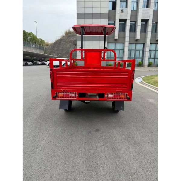 Gasoline Q1 Cargo Tricycle Three Wheeler Top Ceiling 200cc Air Cooled Engine With Inner Floating Small Booster Rear Axle And 1000kg Load Capacity ‌For Heavy Duty Transport