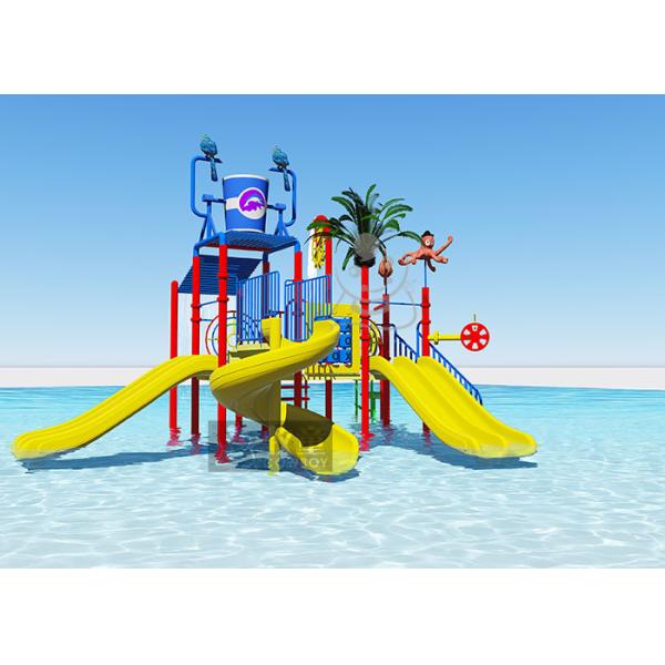 15 KW Power Family Resorts Water Parks Improved Water Flow And Piping System