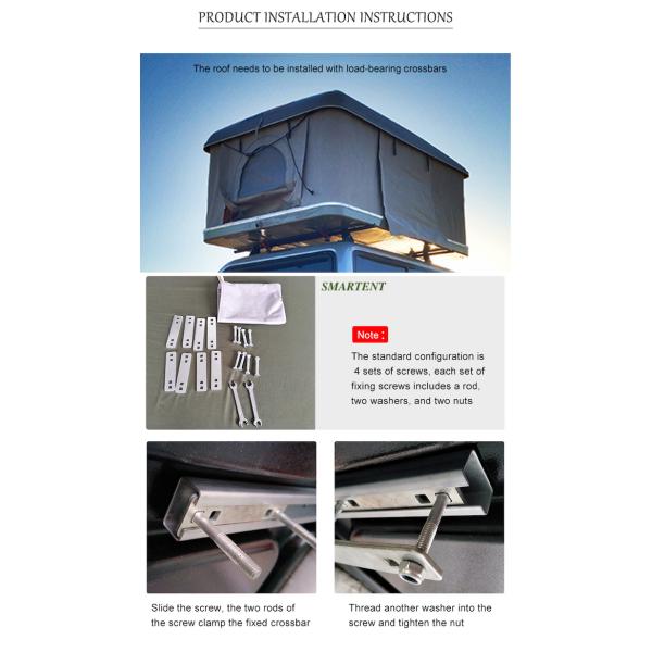 Шатер с 216*130*105CM, серый цвет на открытом воздухе крыши верхний цвета, водоустойчивый, PU3000MM покрыл