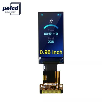 Polcd ST7735S Tela de 0,96 Ips 80X160 pixels Tela LCD TFT de 10,8 mm