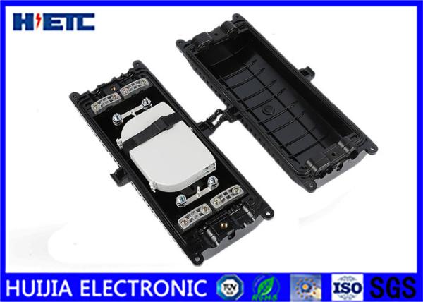 High Grade PC Fiber Optic Closure Single Core ISO SGS ROHS Approved