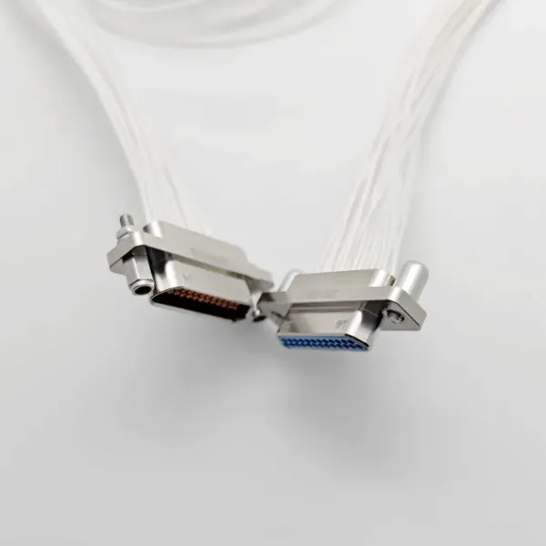 Jl24-8tky 8-Core Double Head Micro Flexible Installation Rectangular Aviation Connector.