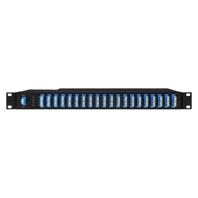 Módulo UPC de 100 GHz 40CH AAWG CWDM/DWDM MUX/DEMUX CH21 ~ CH60 LC