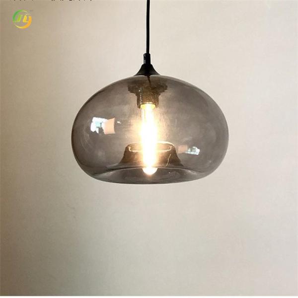 JYLIGHTING одноглавый современный свет роскошный креативный дизайнер стеклянный подвесный свет с индивидуальной цветовой отделкой