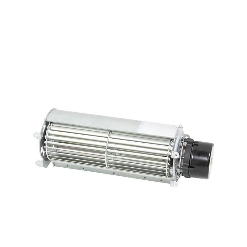 HY-60DC Series 2 Silent High-Volume Cross-Flow Fan Long Strip Tangential Air Conditioner Oven Air Curtain DC12V/24V Aluminum