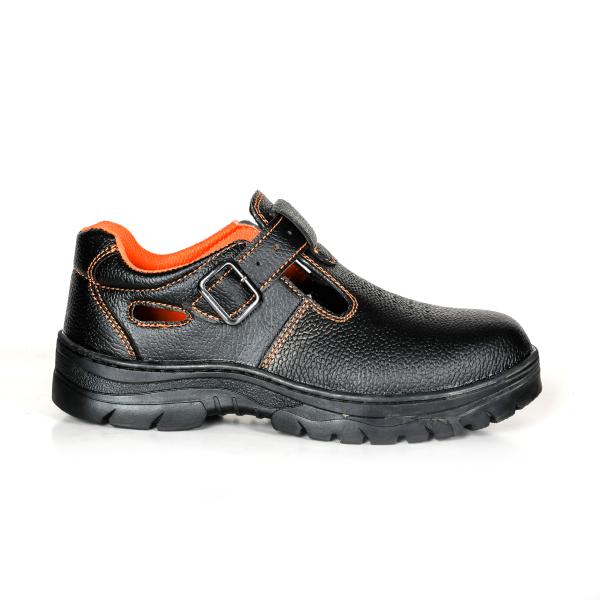 Basic Safety Shoes Comfortable EVA Insole Anti Smash Protection Steel Toe Steel Plate Factory Shoes