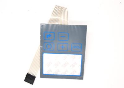 Flat Surface Non Tactile Membrane Switch , Medical Equipment Membrane Keyboard