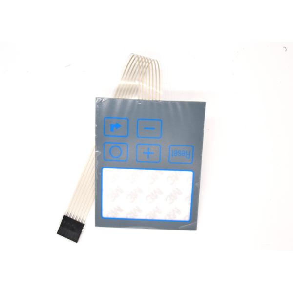 Переключатель мембраны плоской поверхности не тактильный, клавиатура мембраны ме