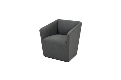 Fabric Single Seater Recliner Armchair Back Rest Sofa For Hotel Office
