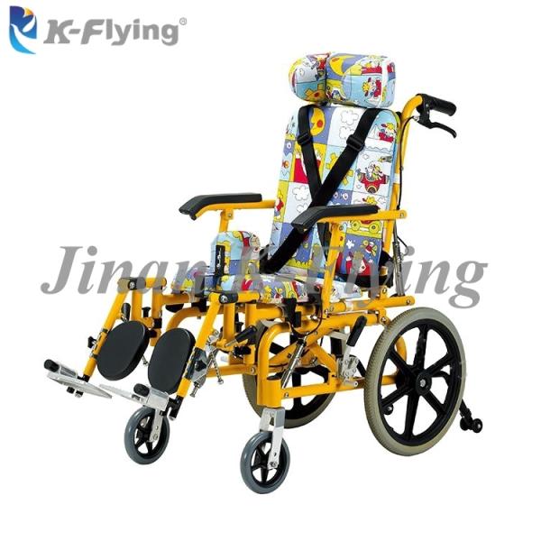 Stable Medical Rehabilitation Equipment Children Manual Cerebral Palsy Wheelchair