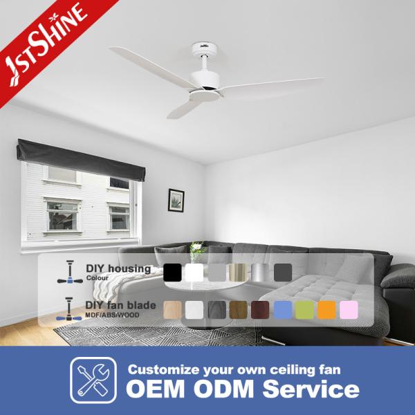 DC Powered 52 Inch Ceiling Fan With 6 Speeds Choice Smart Remote Control Included