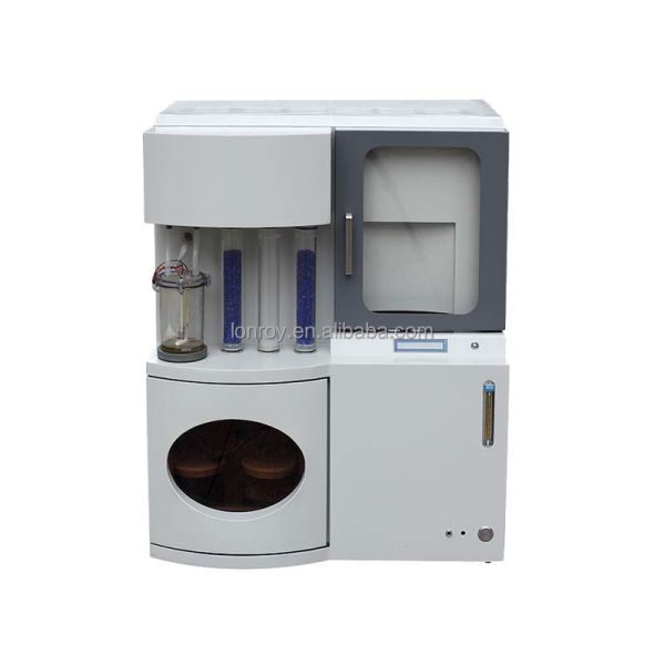 Fully Automatic Sulfur Analyzer Coulometric Titration Method Combustible Materials Coal Petroleum Total Sulphur Content Tester