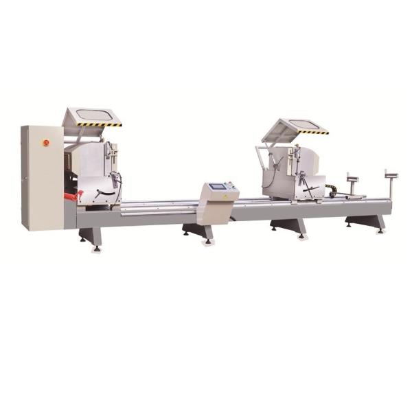 PVC Profiles Window and Door Machinery CNC Double Mitre Sawfor Aluminum Profile / PVC / uPVC /  Vinyl Window