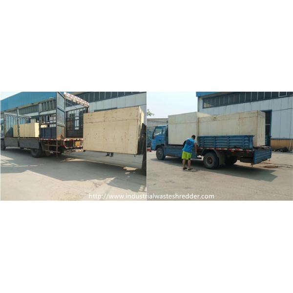 Переплетенный шредер отбросов производства меха 120мм лезвий