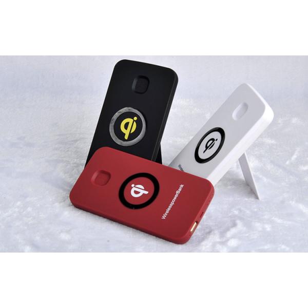 Travel Quick Charge Wireless Power Bank 148*75*14mm  Over Charge Protection