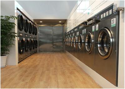 Hard Mount Industrial Size Washer And Dryer , Commercial Stackable Washer Dryer Coin Operated
