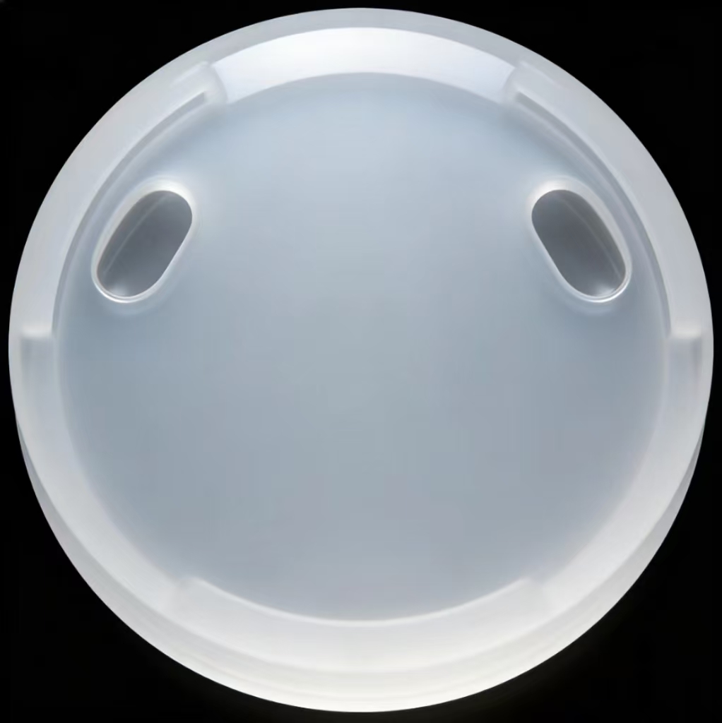 Fused Quartz Plates Frosted Quartz Furnace Door High Purity Transparent Customized