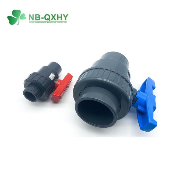 Utilisation industrielle écologique Valve à bille unique pour l'irrigation agricole