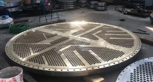 Folhas de tubo de trocador de calor Gr70 C46400 SA516 Folha de tubo a tubo