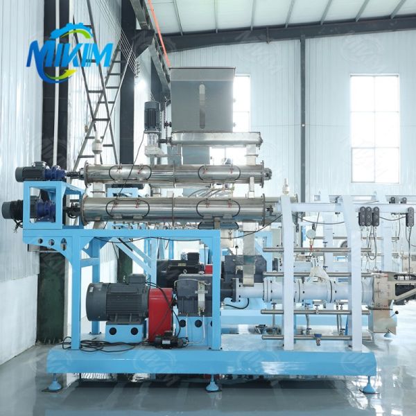 MIKIM New Design 3-4t/h Fish Extruder Machine Floating Fish Feed Pellet