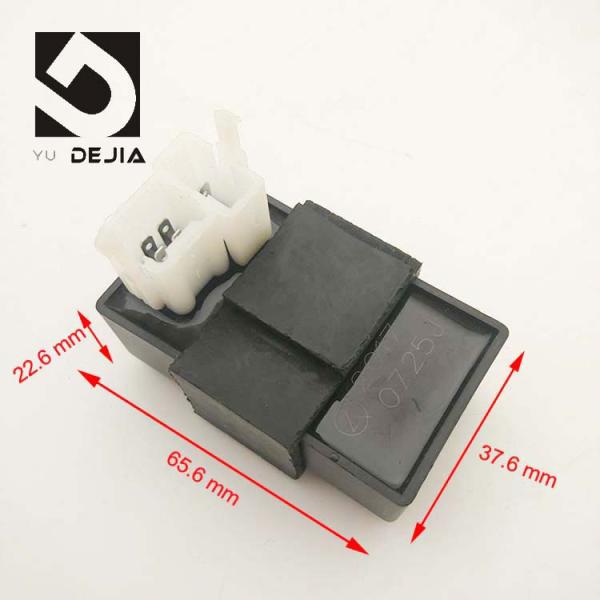 125CC / 6 Pin Motorcycle Ignition CDI With Rubber Fixing Sleeve CG125 Scooter Use
