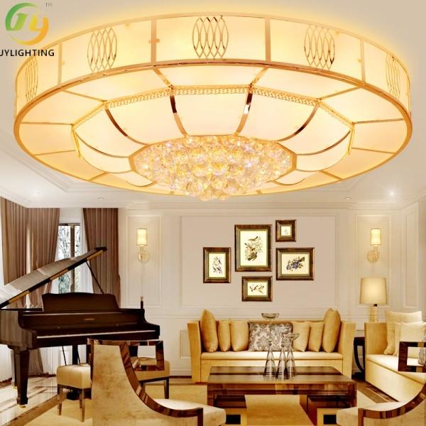 Nordic Dining Atmosphere Indoor Home Style Chandeliers Pendant Lights Wedding Round Living Room Luxury Led Crystal Ceiling Light