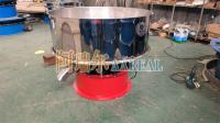 Sieta de filtro vibratorio de leche de soja caliente de acero inoxidable de 1200 mm para la separación de líquidos sólidos de lodo