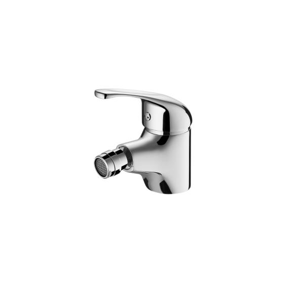 Copper Body Bidet Faucet Rotatable Cold Heat Electrified Silver