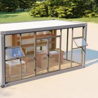 Maison de conteneur pliable imperméable à la pluie Personnalisation Maison de conteneur pliable pour expédition