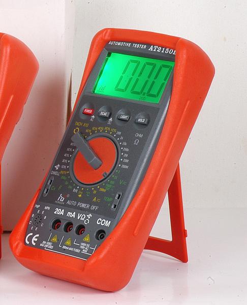 One - Hand diode Digital Automotive Multimeter autorange AT2150B manual