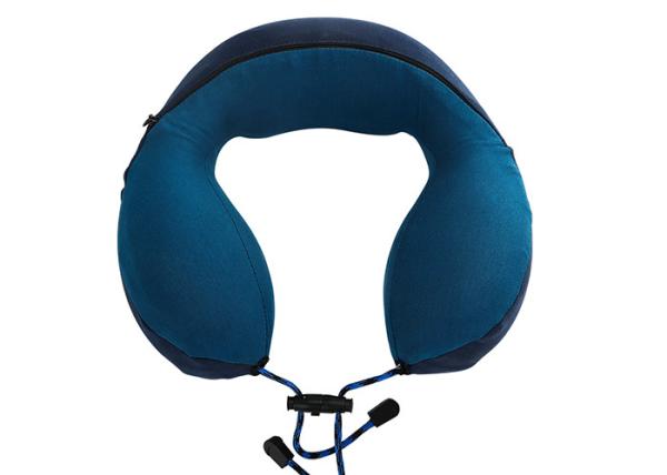 Bubble Travel Neck Pillow U Shaped Chin Head Support 45 D Density Eliminates Neck Pain