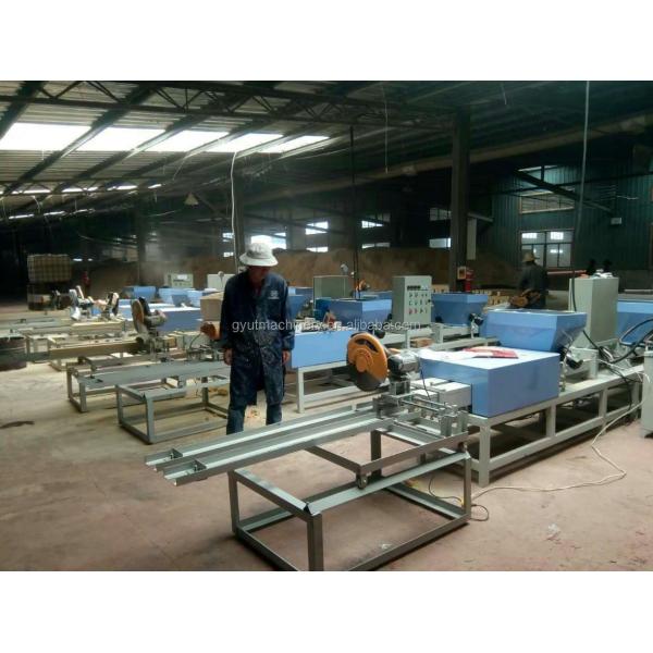 Процесс деревообработки Полностью автоматическая резалка для экструдирующей машины для сжатого на горячее дерево