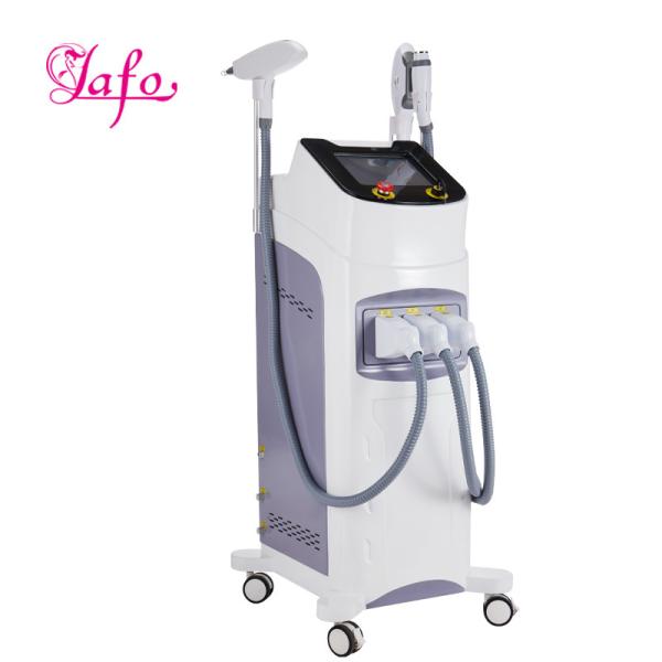 3 In 1 OPT + IPL+ Rf+ Nd YAG Permanent laser Tattoo Removal Skin Rejuvenation Hair Removal Machine LF-664B