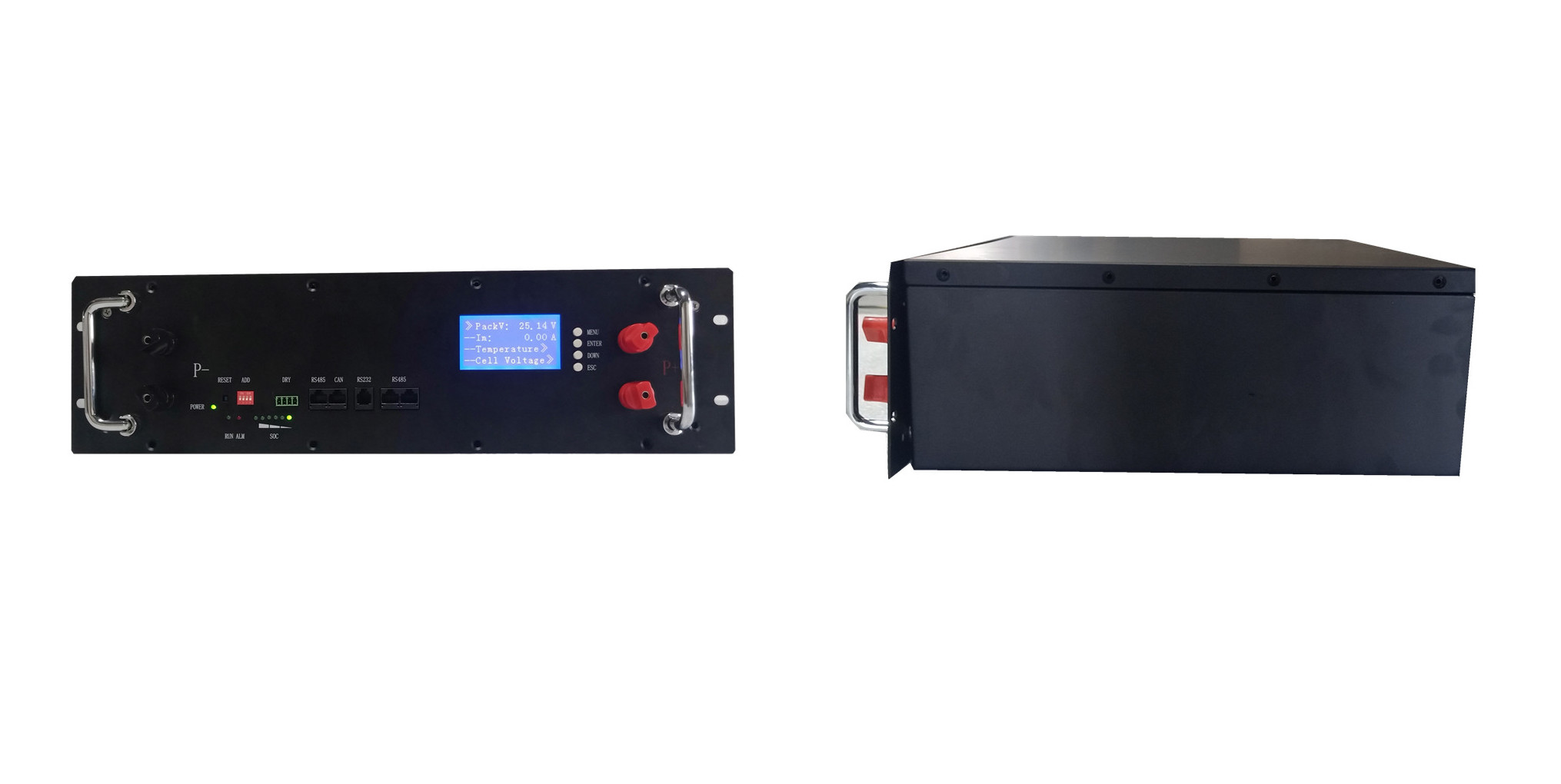 сопротивление пыли воды литий-ионного аккумулятора IP54 телекоммуникаций 24V 100Ah