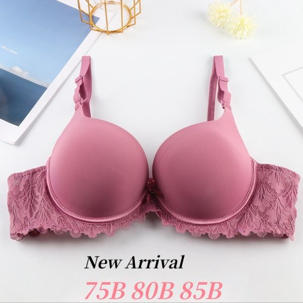 New Arrival 2025 Women Bra Lace Design With Bow 34B 36B 38B Ready to Ship Underwear Lace Bra for Women