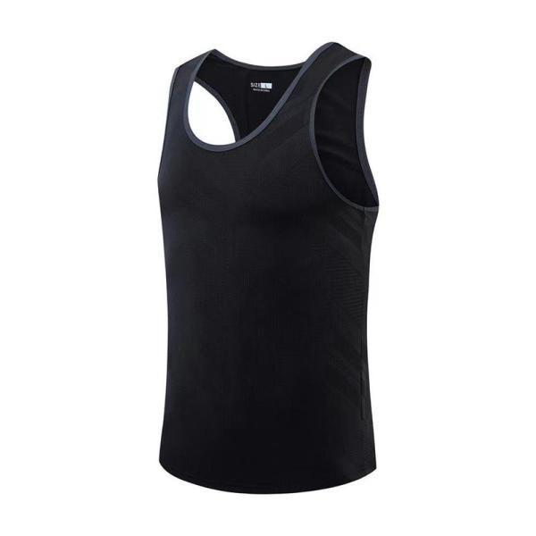 Leisure Sports Mens Summer Vest Breathable Quick Drying Elastic Moisture Wicking