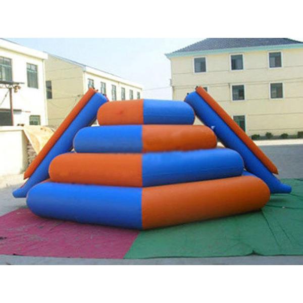 CE inflatable water park games inflatable water climbing rock